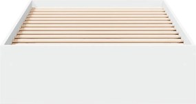 vidaXL Πλαίσιο Κρεβατιού με Συρτάρια Χωρίς Στρώμα Λευκό 90x190 εκ.
