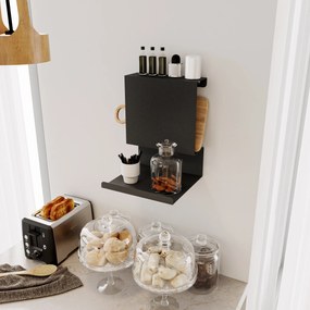 Wall Shelf Brano Black