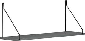 ΡΑΦΙ ΤΟΙΧΟΥ AGILAN ΜΕΛΑΜΙΝΗΣ HM9183.20 ΓΚΡΙ 72x20x27Y εκ.