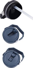 Φορητό παγούρι-θερμός - 1000ml - 123811 - Black