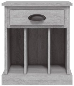 vidaXL Κομοδίνο Γκρι Sonoma 43x36x50 εκ.