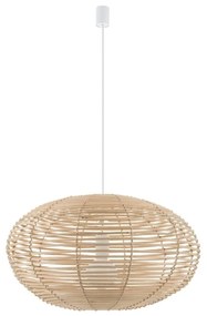 Φωτιστικό Οροφής Rattan M 11154 60x160cm 1xE27 25W Natural Nowodvorski