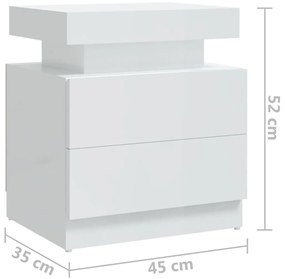 ΚΟΜΟΔΙΝΟ ΓΥΑΛΙΣΤΕΡΟ ΛΕΥΚΟ 45 X 35 X 52 ΕΚ. ΑΠΟ ΜΟΡΙΟΣΑΝΙΔΑ 326855