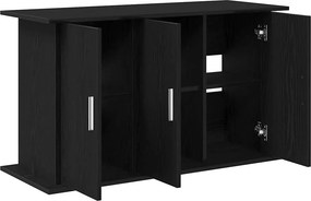 vidaXL Βάση Ενυδρείου Μαύρη Δρυς 101x41x58 εκ. από Τεχνητό Ξύλο