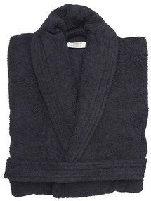 Μπουρνούζι Viopros Classic Bathrobes Μαύρο Μαύρο MEDIUM