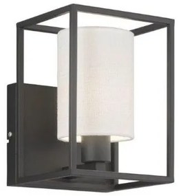 Απλίκα Φωτιστικό Τοίχου Μαύρο-Λευκό Gilli 30405 Fischer Honsel-30405-Μαύρο-Λευκό 30405