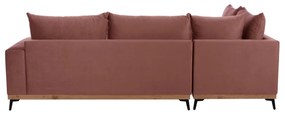 Γωνιακός Καναπές MESINA C3253.02L Αριστερή γωνία Ύφασμα Αλέκιαστο Σάπιο Μήλο 290x240x94Υεκ. 290x240x94 εκ.