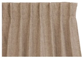 Κουρτίνα με Τρέσα 150 x 260 cm Χρώματος Taupe Lifa-Living 8719831797691