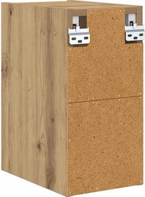 vidaXL Κρεμαστό ντουλάπι Artisan Oak 20 x 29,5 x 40 εκ.