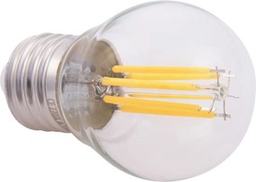ΛΑΜΠΤΗΡΑΣ HM4046.01 LED FILAMENT 6W E27 2700K ΔΙΑΦΑΝΟ DIMMABLE