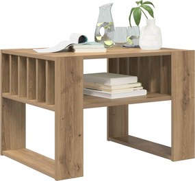 vidaXL Τραπεζάκι σαλονιού Artisan Oak 66 x 49,5 x 45 εκ.