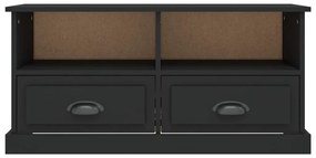 vidaXL Έπιπλο Τηλεόρασης Μαύρο 93x35,5x45 εκ. Επεξεργασμένο Ξύλο