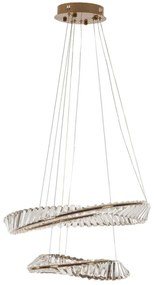 Φωτιστικό Οροφής Iron 023-3368 82cm Led 20W 3000K Gold Artekko