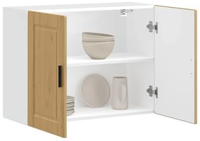 vidaXL ντουλάπι τοίχου κουζίνας "Porto" Artisan Oak Engineered Wood