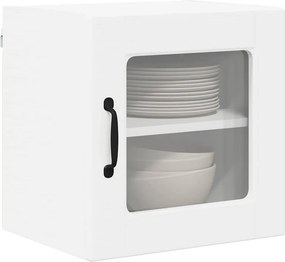 vidaXL Ραφιέρα τοίχου PORTO 2 pcs Λευκό 40 x 31 x 40 εκ.