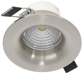 Φωτιστικό Χωνευτό Eglo 98244 SALICETO Νίκελ ματ (Nickel Mat- Satin) 2700K