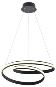 Κρεμαστό Φωτιστικό Οροφής Sigma Μαύρο 120Χ55 4247900 Viokef-4247900-Μαύρο 4247900