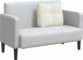 vidaXL Μαξιλάρι Πλάτης Κρεμ 60 x 24 x 50 εκ Βελούδο
