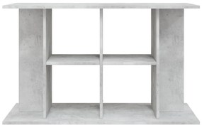 vidaXL Βάση Ενυδρείου Γκρι Σκυροδ. 100x40x60 εκ. Επεξεργασμένο Ξύλο