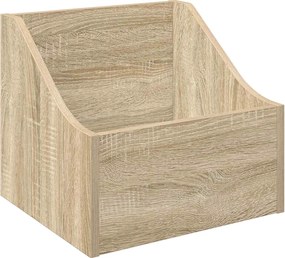 vidaXL Κουτί LP 2 τμχ. Sonoma Δρυς 37 x 33 x 32 εκ. Επεξεργασμένο Ξύλο