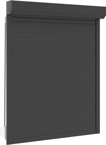 vidaXL Ρολό εισόδου Ανθρακί 120 x 150 cm Αλουμίνιο και Πολυουρεθάνη