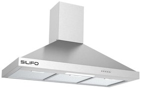 Silifo Απορροφητήρας Καμινάδα Sf6618 Inox 90cm (4 Έτη Εγγύηση Ελληνικής Αντιπροσωπείας)