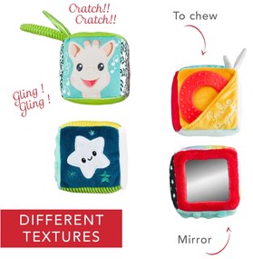 Μαλακοί κύβοι πολλαπλών δραστηριοτήτων Sophie La Girafe