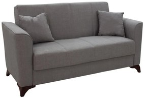 Kαναπές κρεβάτι Asma  2θέσιος ύφασμα γκρι 156x76x85εκ Model: 213-000008