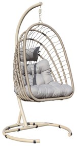Boom Swing/Beige, Hanging Swing  metax-01-00-2865 διάστ.105.0000 x 122.0000 x 197.0000