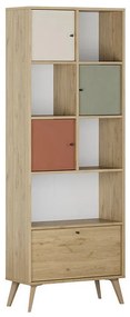 Megapap Βιβλιοθήκη Terra Florida Oak