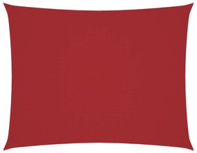 vidaXL Πανί Σκίασης Ορθογώνιο Κόκκινο 2,5 x 3,5 μ. από Ύφασμα Oxford