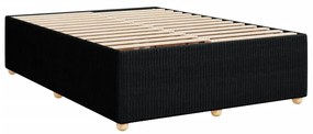 ΚΡΕΒΑΤΙ BOXSPRING ΜΕ ΣΤΡΩΜΑ ΜΑΥΡΟ 160X200 ΕΚ. ΥΦΑΣΜΑΤΙΝΟ 3287516