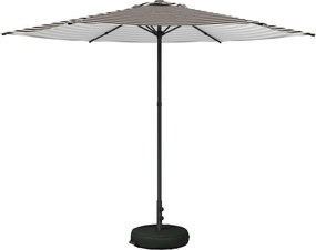 vidaXL Ομπρέλα Κήπου με Βάση 300 x 300 cm Πολυεστέρας Ορθογώνιος
