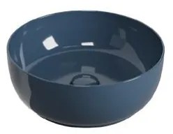 Scarabeo Glam Eπικαθήμενος Νιπτήρας Πορσελάνης Φ39 Ocean Glossy