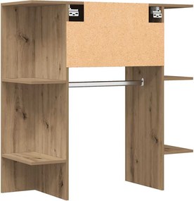 vidaXL Ντουλάπι διαδρόμου Δρυς τεχνίτης 97,5x37x99 cm Ξύλο μηχανής