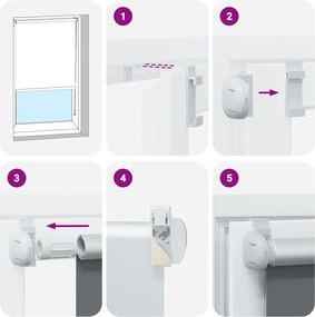 vidaXL Ρολέρ Μπλακάουτ Μπεζ 95x210 cm Πλάτος υφάσματος 90,7 cm