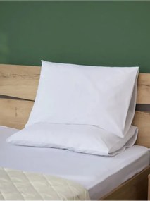 Stewehome σετ λευκές μαξιλαροθήκες από 100% βαμβάκι Λευκό 50x70 cm