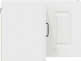 vidaXL Πάνελ πλυντηρίου πιάτων Kalmar Λευκό 57 x 57 x 40 εκ.