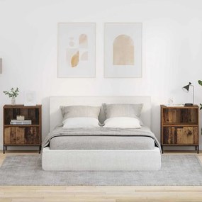 vidaXL Κομοδίνα 2 pcs Παλαιό ξύλο 49 x 36 x 61 εκ Επεξεργασμένο ξύλο