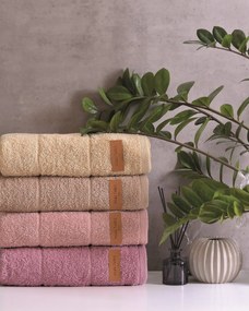 Makis Tselios Home Πετσέτα Προσώπου Dion1 50x90 4τμχ Βάρους 500gr/m²