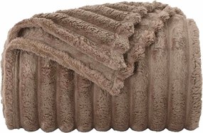 vidaXL Κουβέρτα Καμηλοπάρδαλη 240 x 220 cm Μαλλί