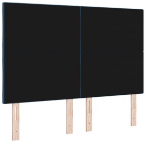 vidaXL κεφαλάρι  Μπλε 140 cm Υφασμάτινο Διαμαντιών