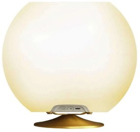 Φωτιστικό Επιτραπέζιο - Σαμπανιέρα Με Ηχείο Bluetooth Sphere KOSPHEREBRASS Φ38x31cm Gold Espiel