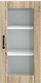 vidaXL Ραφιέρα τοίχου PORTO 2 pcs Δρύς Sonoma Επεξεργασμένο Ξύλο