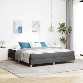vidaXL Κρεβάτι με ελατήρια Ταμπά, Καφέ 180 x 200 cm