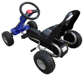 vidaXL Go Kart με Πετάλια Μπλε