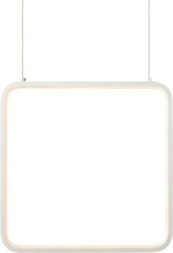 Φωτιστικό οροφής Frame LED square-Λευκό-Μήκος: 30 εκ.