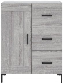 vidaXL Ντουλάπι Γκρι Sonoma 69,5 x 34 x 90 εκ. από Επεξεργασμένο Ξύλο