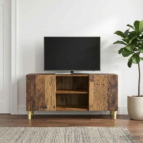 VidaXL Ντουλάπι TV 102 x 34,5 x 50 εκ. Παλαιωμένο ξύλο
