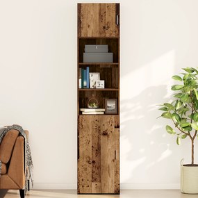 vidaXL Ντουλάπα Τοίχου Επιτοίχιο Παλαιό ξύλο 50 x 42.5 x 40 εκ.